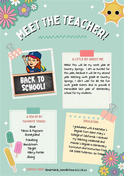 Meet Your Teacher 